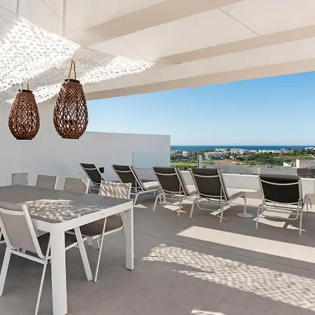 Azahar Piscina Mar Solarium * Estepona