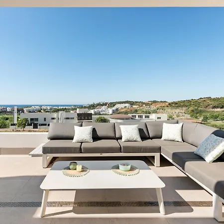 Azahar Piscina Mar Solarium Appartamento Estepona