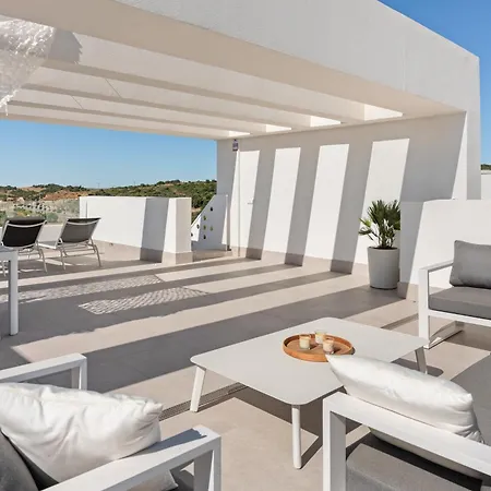 Azahar Piscina Mar Solarium Estepona