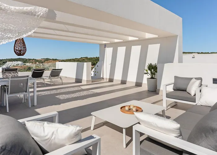 Azahar Piscina Mar Solarium Эстепона