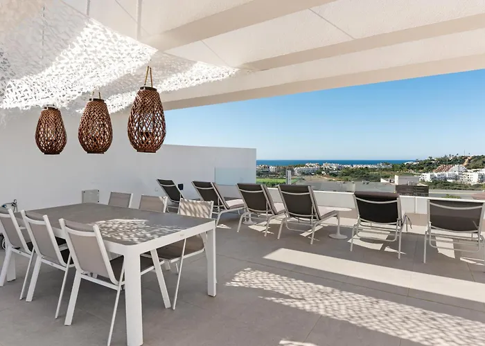 Azahar Piscina Mar Solarium * Эстепона