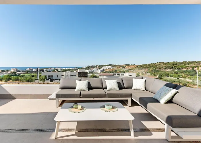 Azahar Piscina Mar Solarium Apartamento Estepona